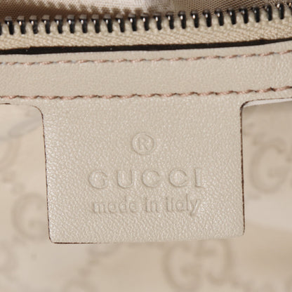 Gucci Guccissima Icon Bit Medium Boston Off White 6 of 8