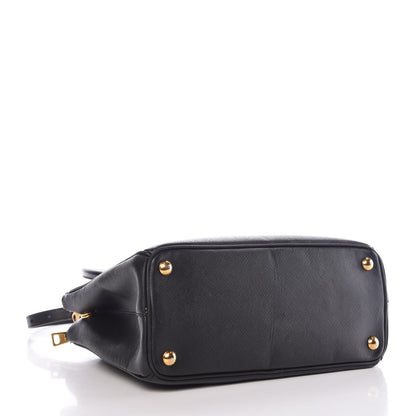 Prada Saffiano Small Galleria Double Zip Tote Black 5 of 10