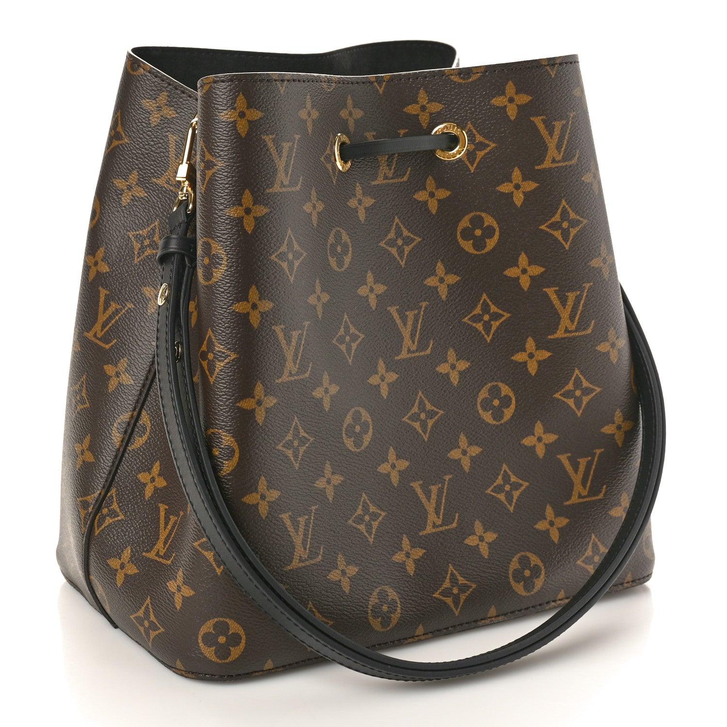 Louis Vuitton Monogram Neonoe MM Black 3 of 9