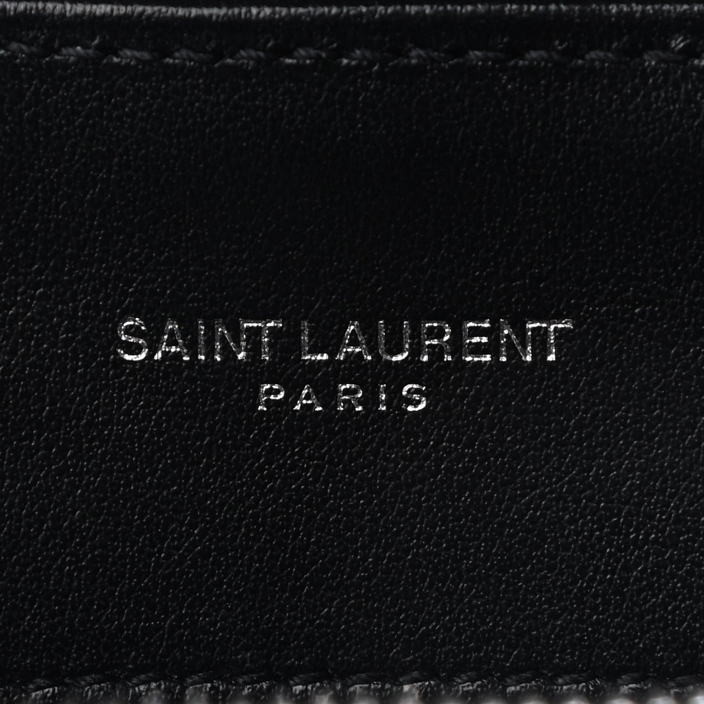 Calfskin Y Quilted Monogram Medium Loulou Chain Satchel Black