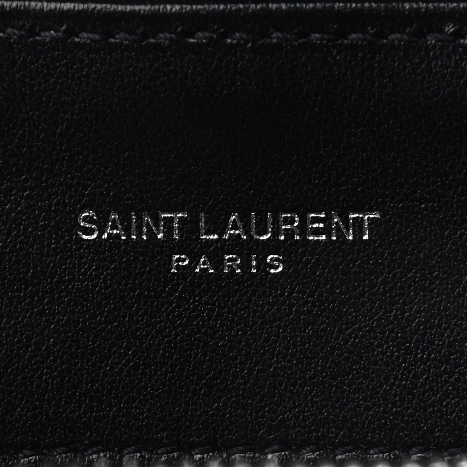 Saint Laurent Calfskin Y Quilted Monogram Medium Loulou Chain Satchel Black 6 of 8