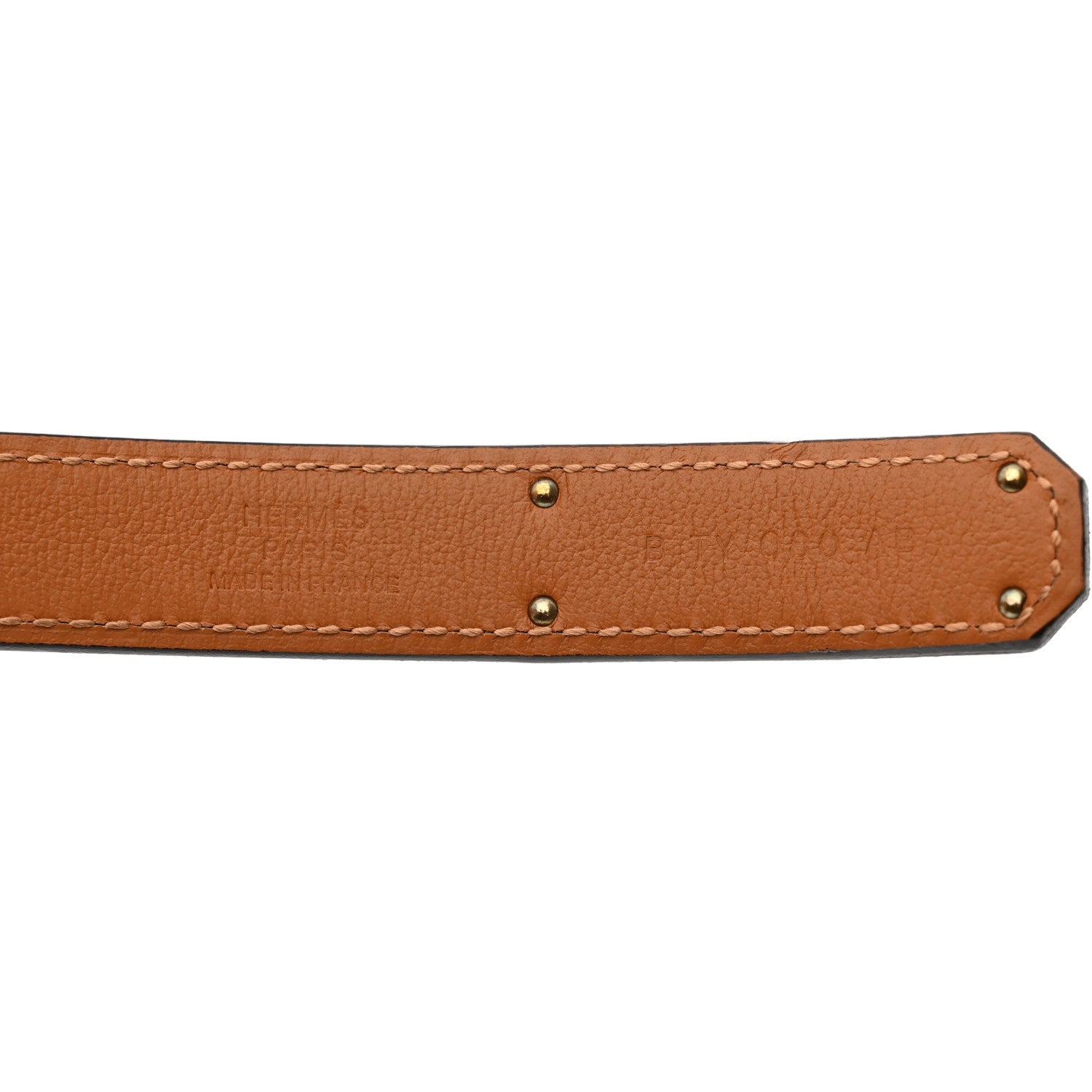 Hermes Epsom Kelly Pocket Belt Biscuit Nata 3 of 5