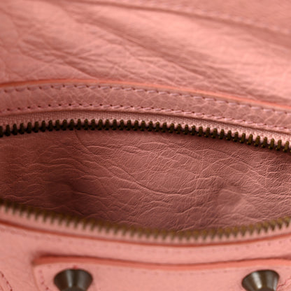 Balenciaga Agneau Classic Hardware Flat Handle Clutch Rose Peche 11 of 15