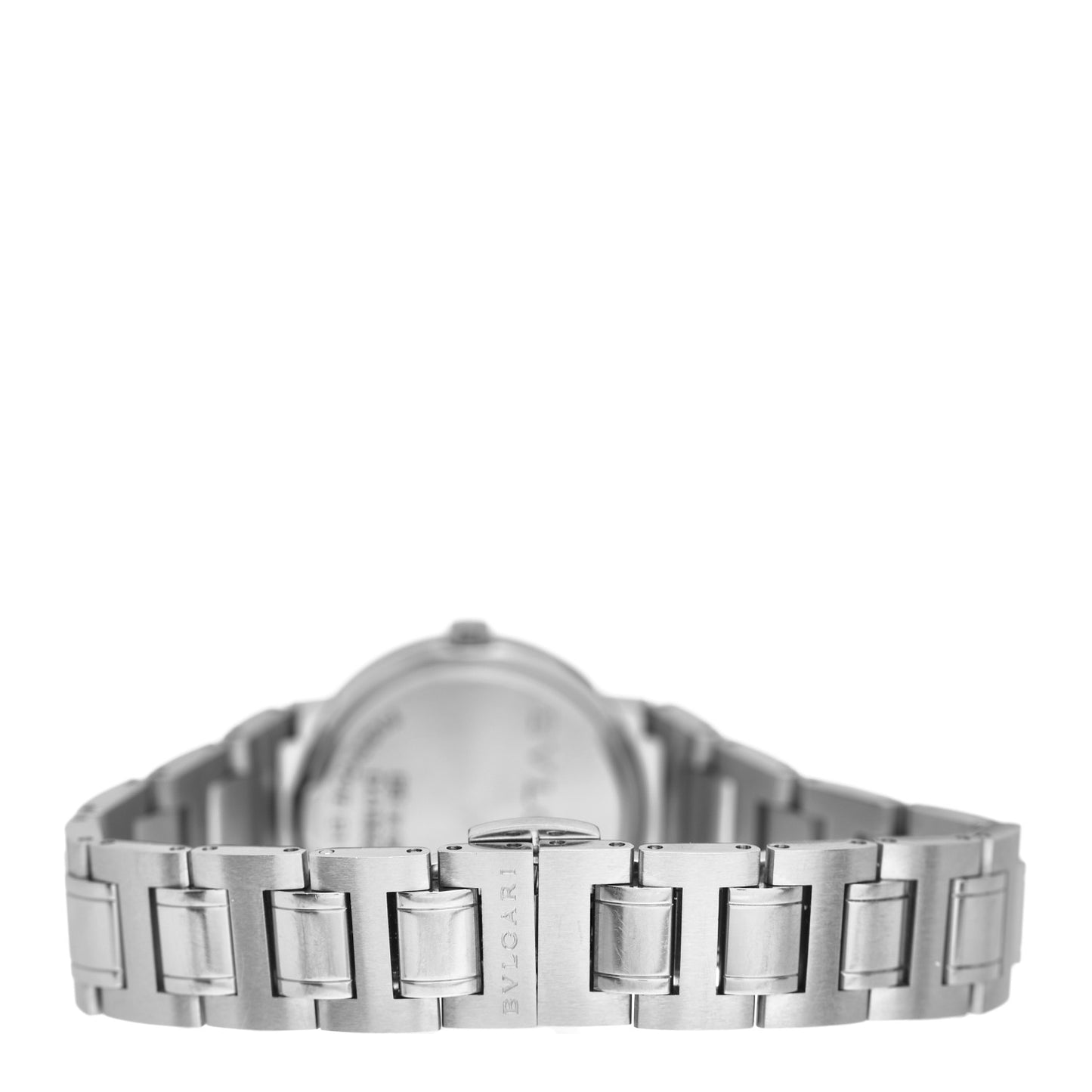 Stainless Steel Diamond 26mm Quartz Watch Black