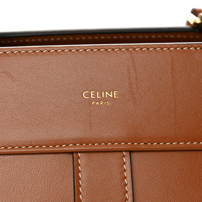 Celine Calfskin Small Cabas De France Tan 6 of 9