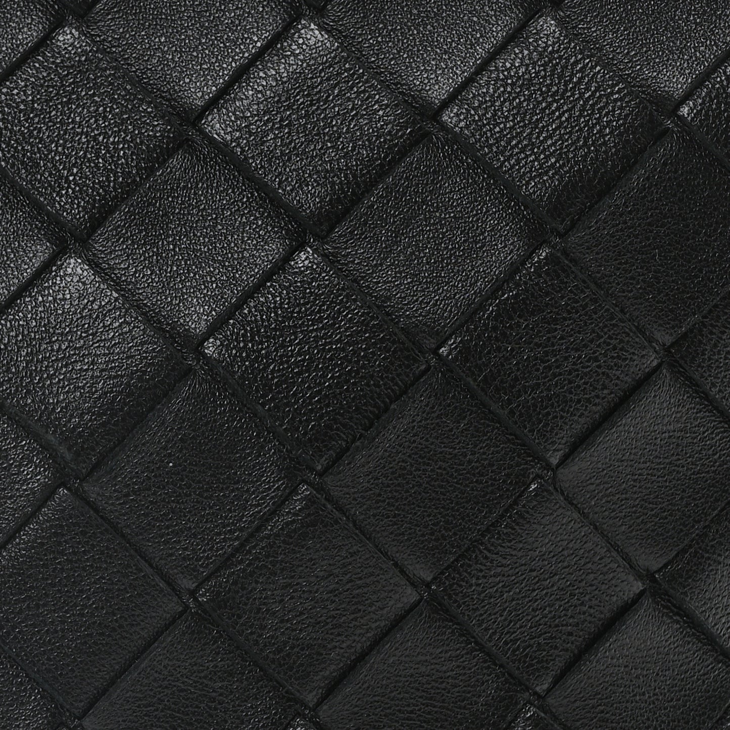 Calfskin Nappa Intrecciato Mini Wallace Black