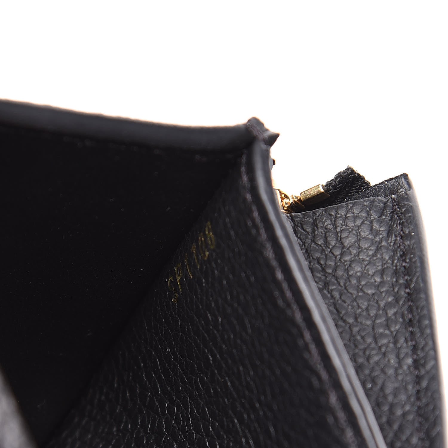 Louis Vuitton Empreinte Zoe Wallet Black 7 of 8