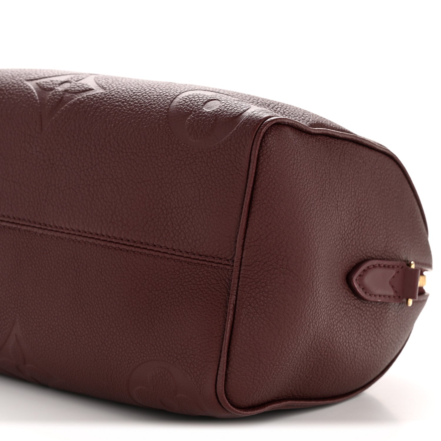 Louis Vuitton Empreinte Monogram Giant Speedy Bandouliere 25 Wine 9 of 10