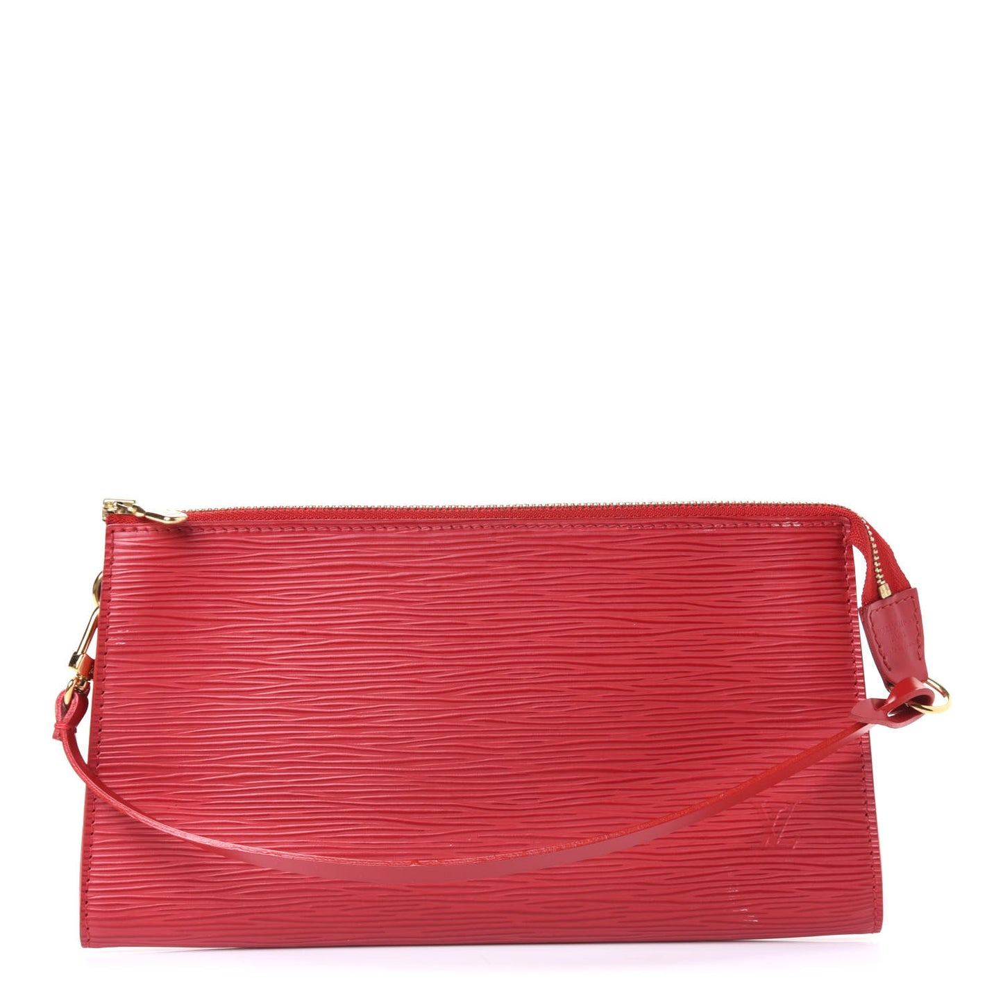 Epi Pochette Accessories 24 Castillan Red
