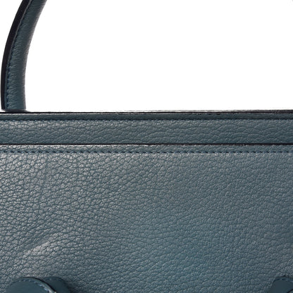 Celine Grained Calfskin Small Tie Knot Tote Denim 7 of 12