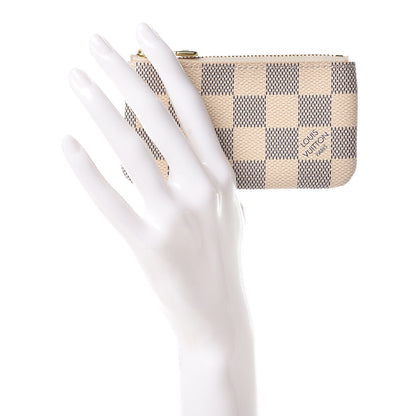 Louis Vuitton Damier Azur Key Pouch 2 of 9
