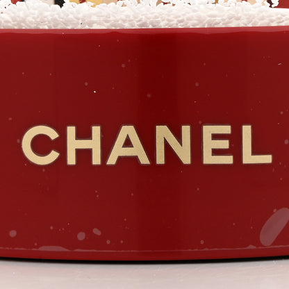 Chanel Glass N°5 Perfume Bottle Snow Globe Red 5 of 8