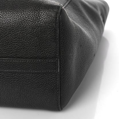 Prada Vitello Daino Shopping Tote Black 7 of 7