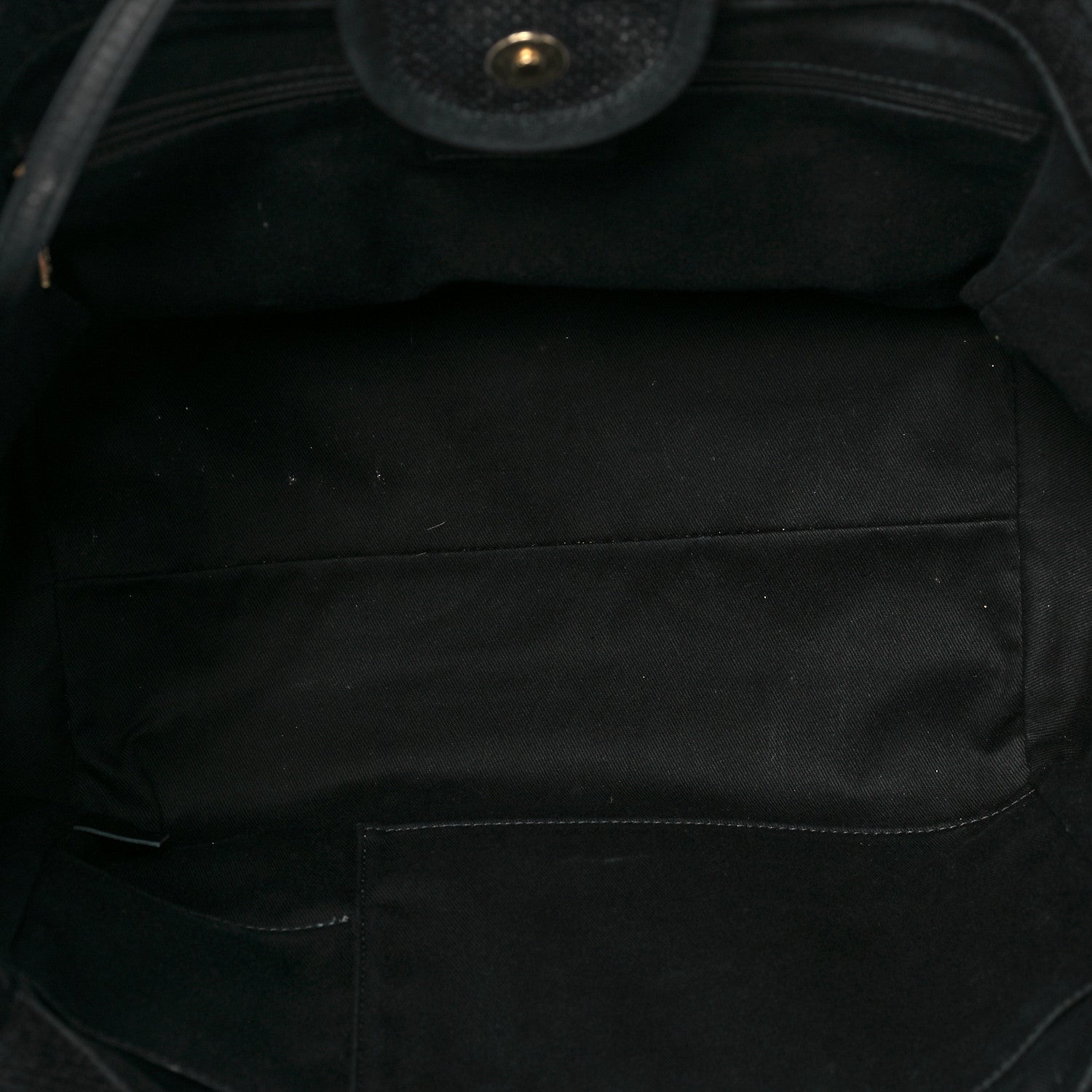 Chanel Woven Straw Raffia Medium Deauville Tote Black 5 of 10