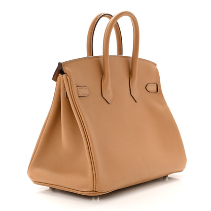 Hermes Swift In & Out Birkin 25 Biscuit 3 of 11