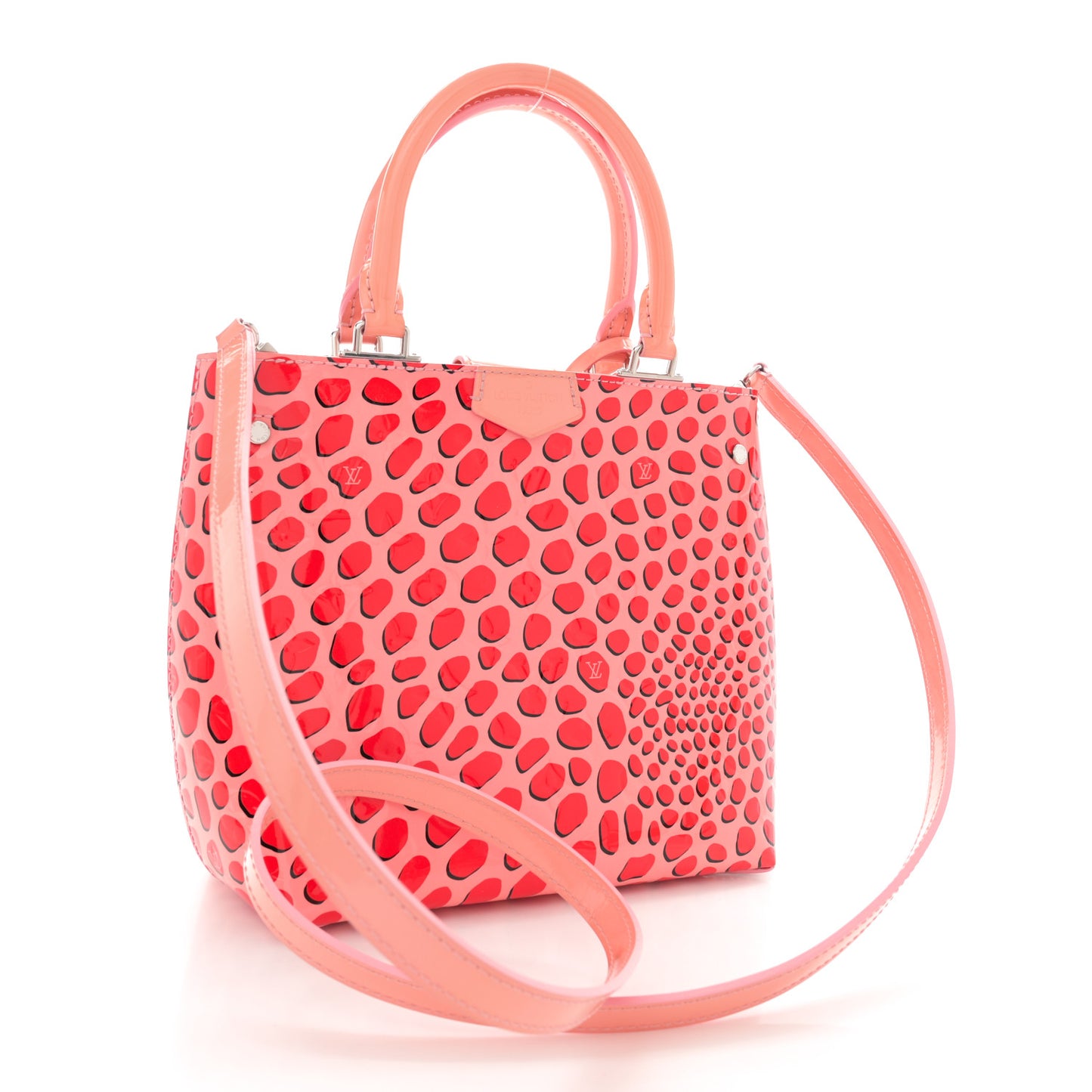 Vernis Jungle Dots Open Tote Sugar Pink Poppy