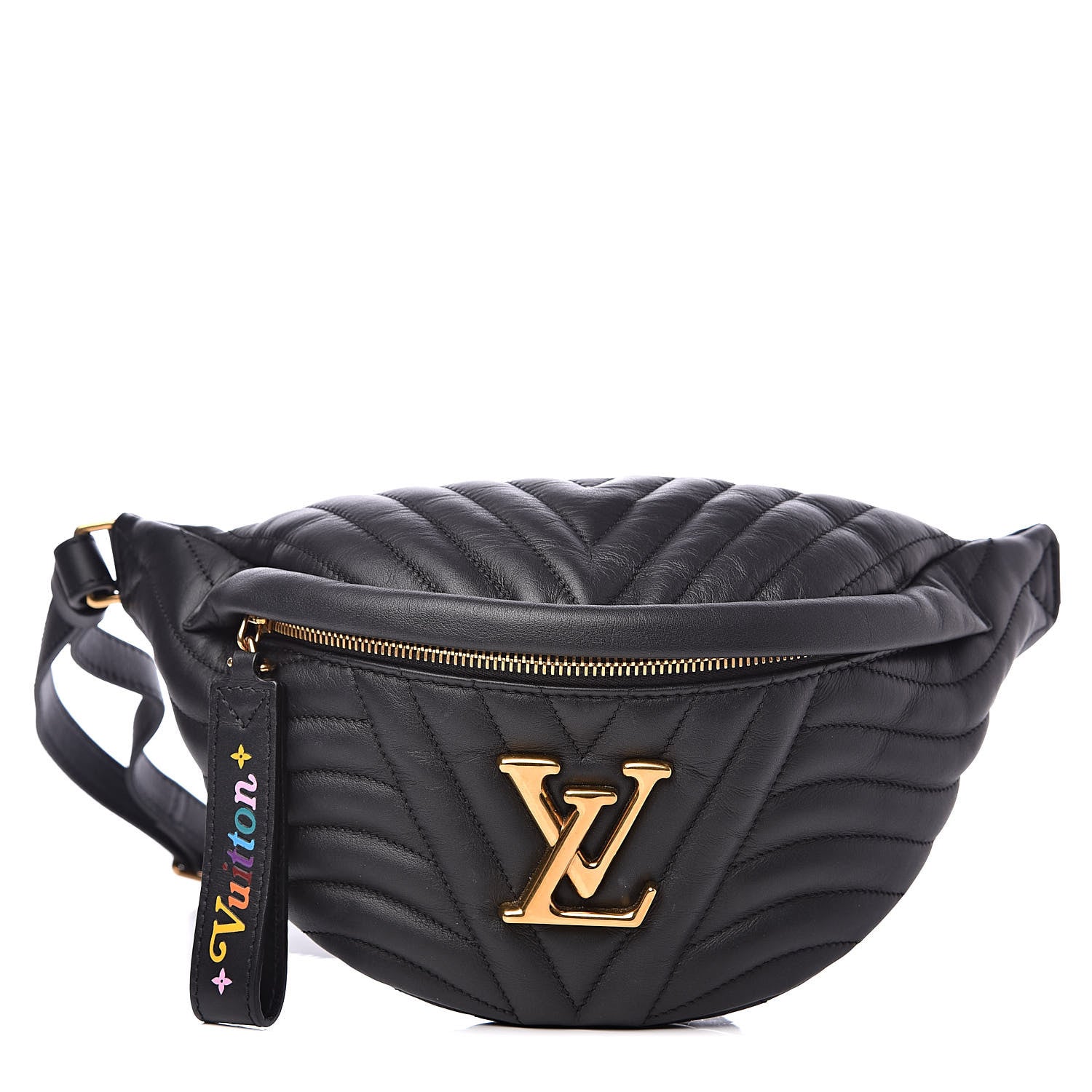 Louis Vuitton Monogram New Wave Bumbag Black 1 of 12