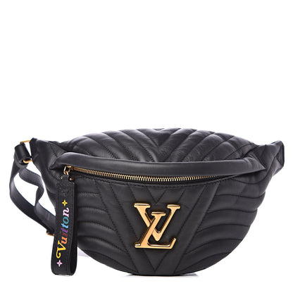 Louis Vuitton Monogram New Wave Bumbag Black 1 of 12