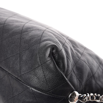 Chanel Grained Calfskin Stitched Large Braided With Style Flap Black 11 of 11