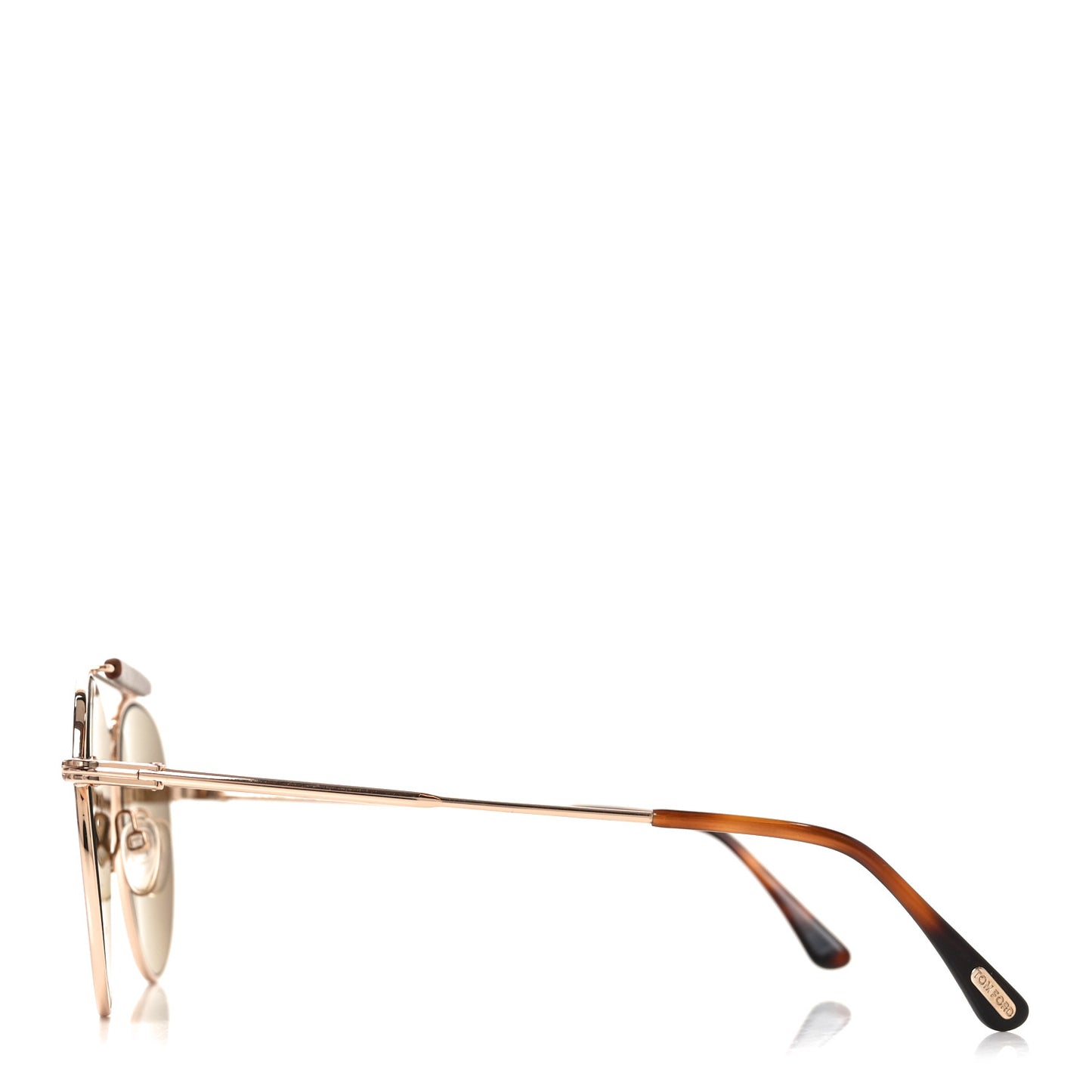 Sean Aviator Sunglasses TF536 Gold Havane