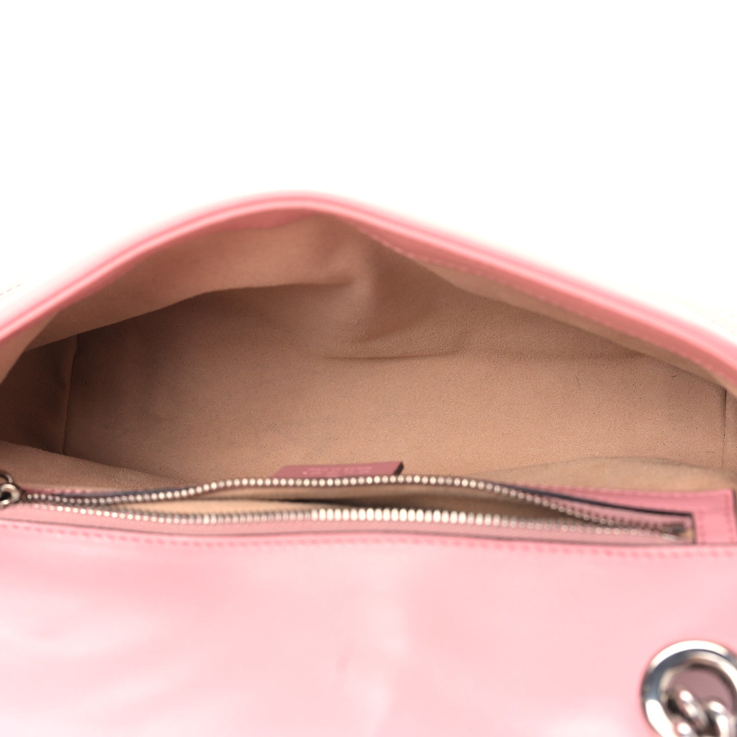 Gucci Calfskin Matelasse Small GG Marmont Shoulder Bag Wild Rose 5 of 9