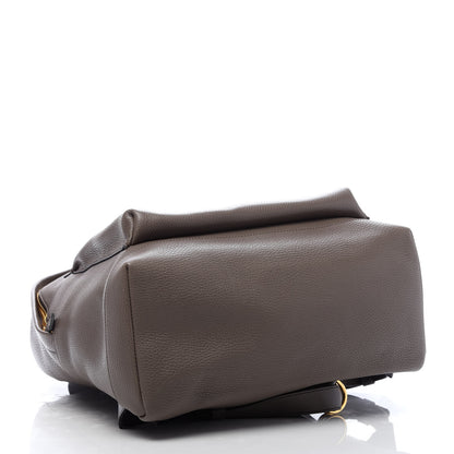 Tom Ford Grained Calfskin Buckley Backpack Taupe 3 of 8