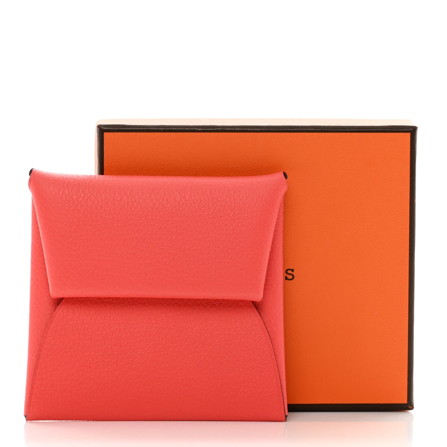 Chevre Mysore Bastia Verso Coin Purse Rose Texas Sienne