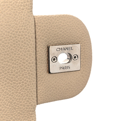Chanel Caviar Quilted Jumbo Easy Flap Beige 8 of 11