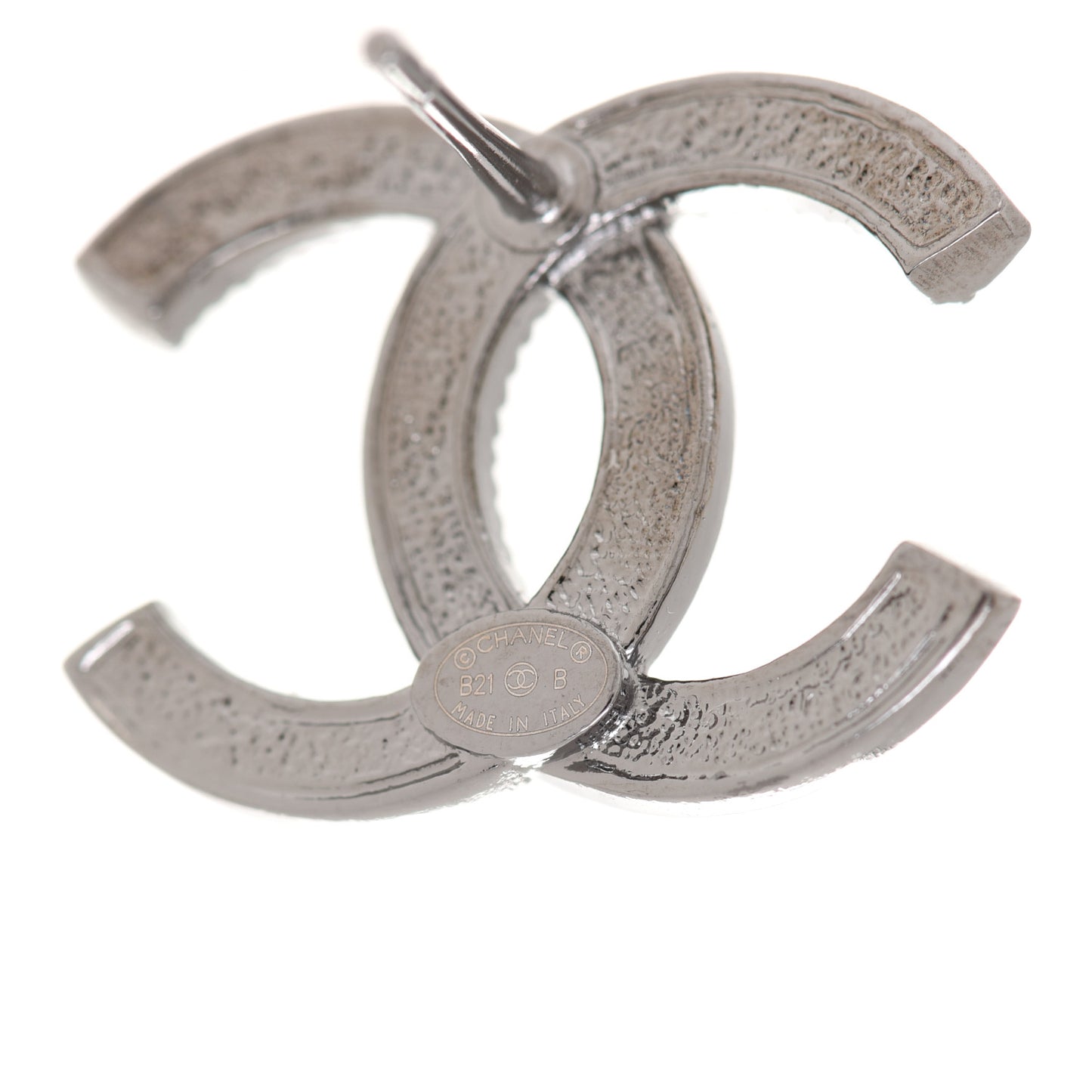 Ruthenium Crystal CC Earrings