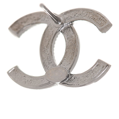 Chanel Ruthenium Crystal CC Earrings 3 of 5