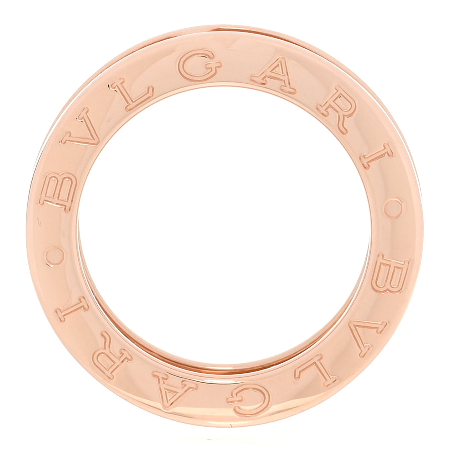 18K Rose Gold B.Zero1 One-Band Ring 47 4.25