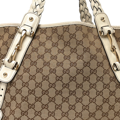 Gucci Monogram Medium Pelham Shoulder Bag  Off White 8 of 11
