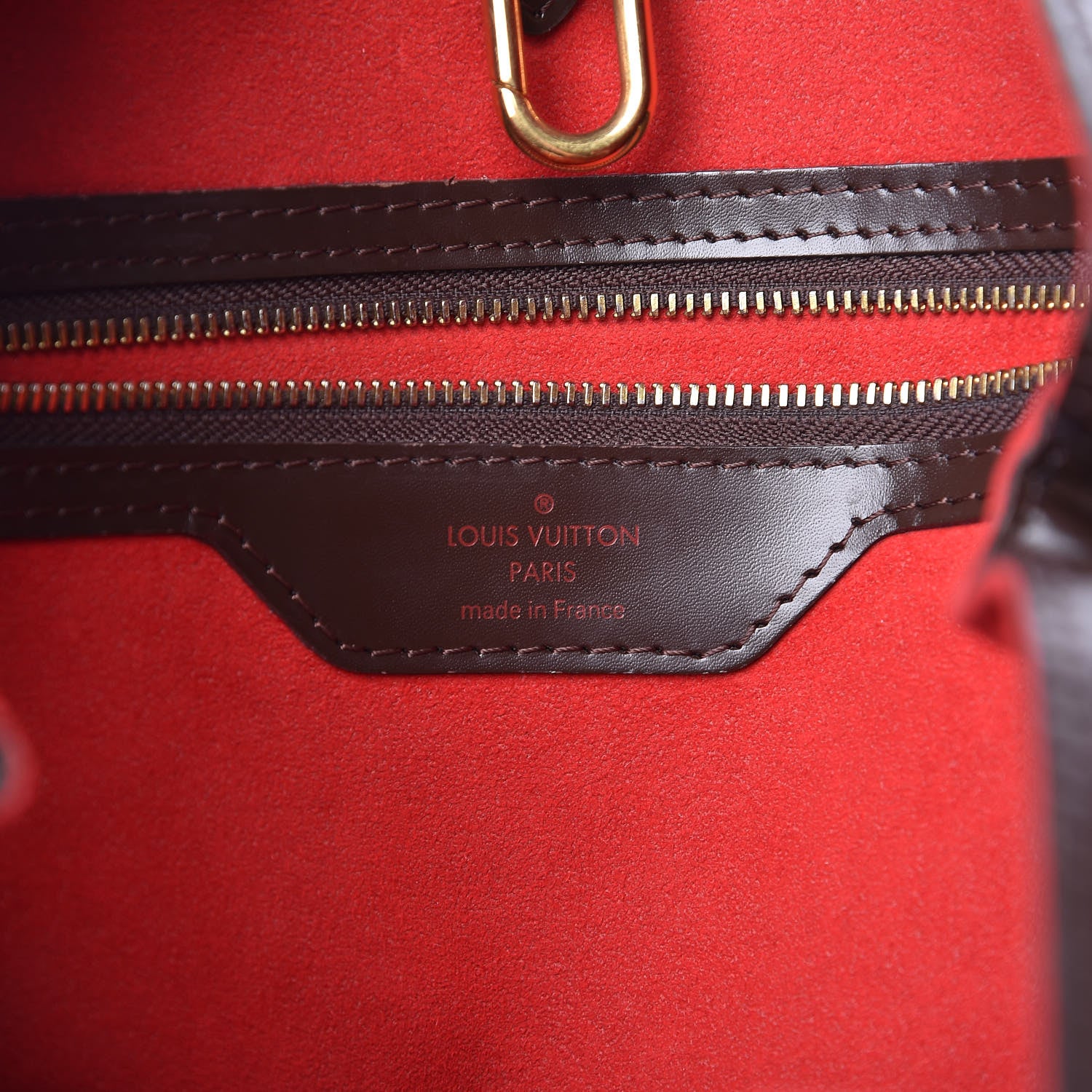 Louis Vuitton Damier Ebene Hampstead MM 6 of 13