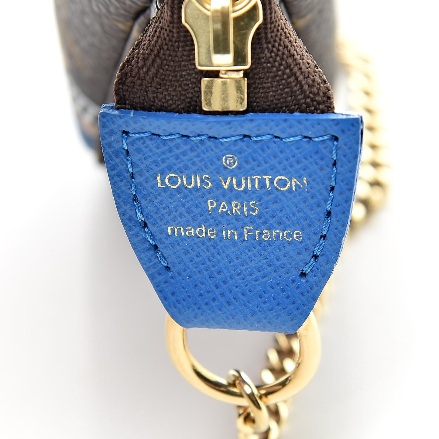 Monogram 2019 Christmas Animation Mini Venice Pochette Accessories Blue