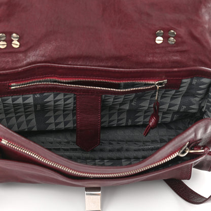 Proenza Schouler Lambskin Medium PS1 Satchel Burgundy 4 of 12