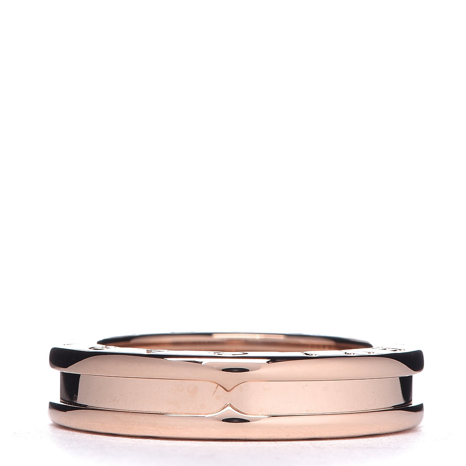 Bulgari 18K Rose Gold B.Zero1 One-Band Ring 50 5.25 3 of 6