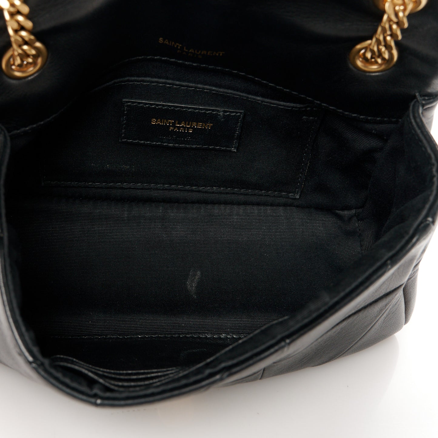 Lambskin Patchwork Monogram Small Jamie Black Black