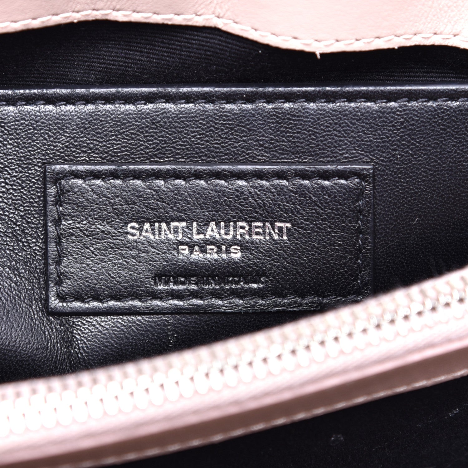 Saint Laurent Calfskin Y Quilted Monogram Small Loulou Chain Satchel Rose Antic 6 of 9