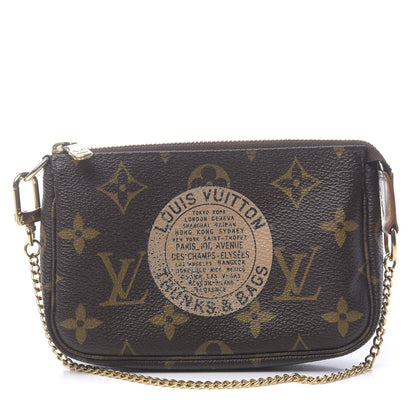Louis Vuitton Monogram Complice Trunks and Bags Mini Pochette Accessories Beige 1 of 8