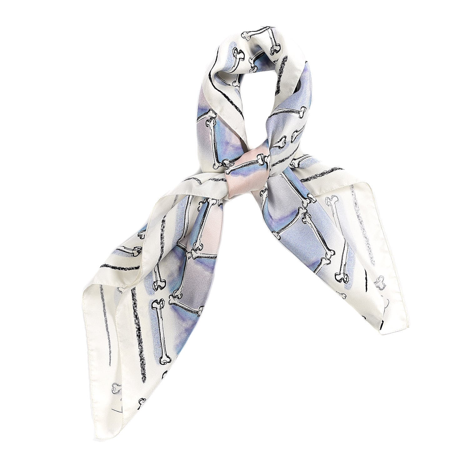 Chanel Silk Les Vanites Scarf Multicolor 6 of 6