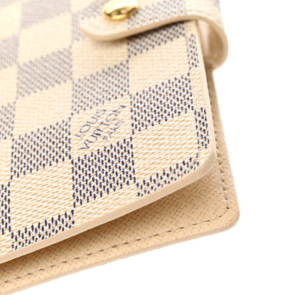 Louis Vuitton Damier Azur Small Ring Agenda Cover 8 of 12