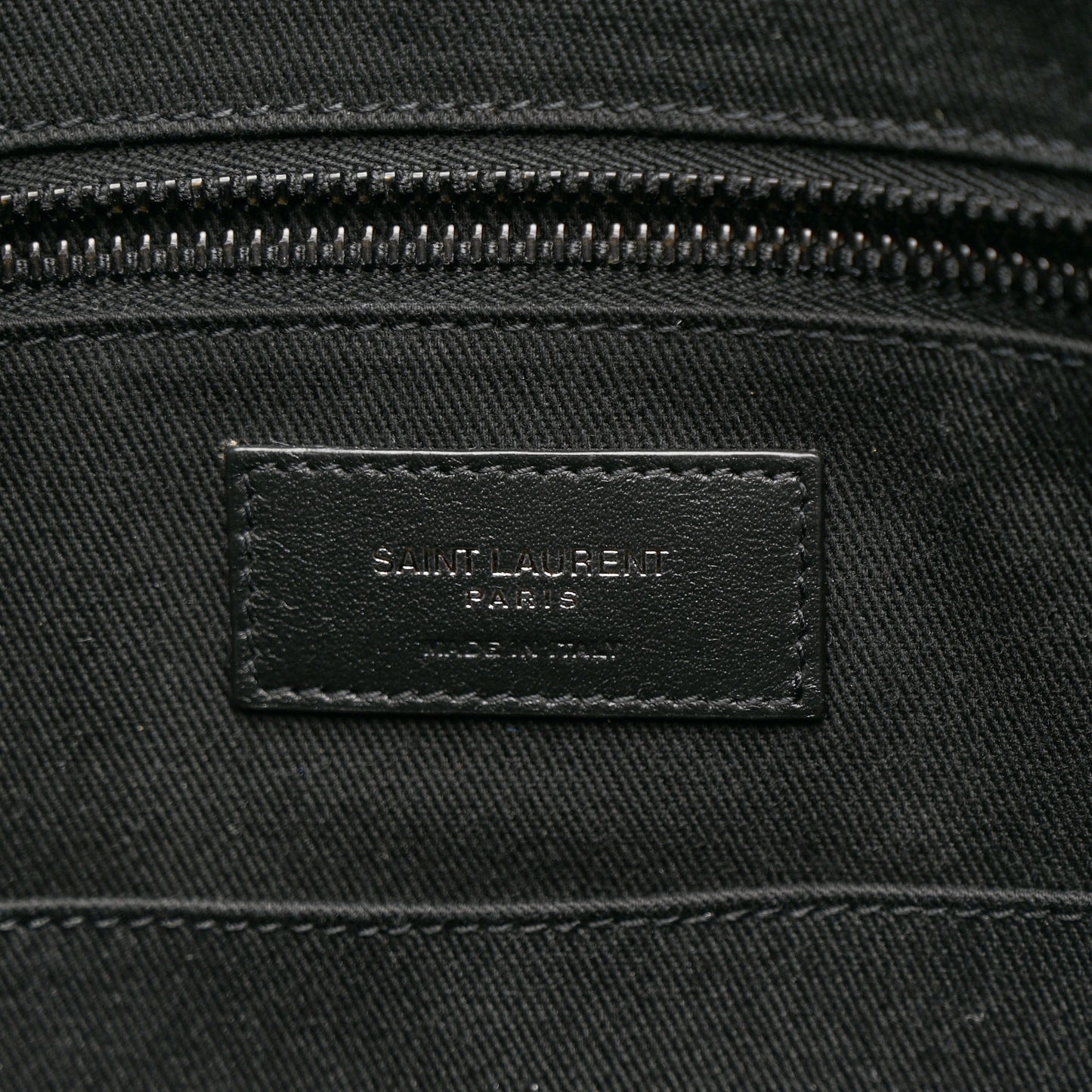 Grained Calfskin Sac De Jour Briefcase Black