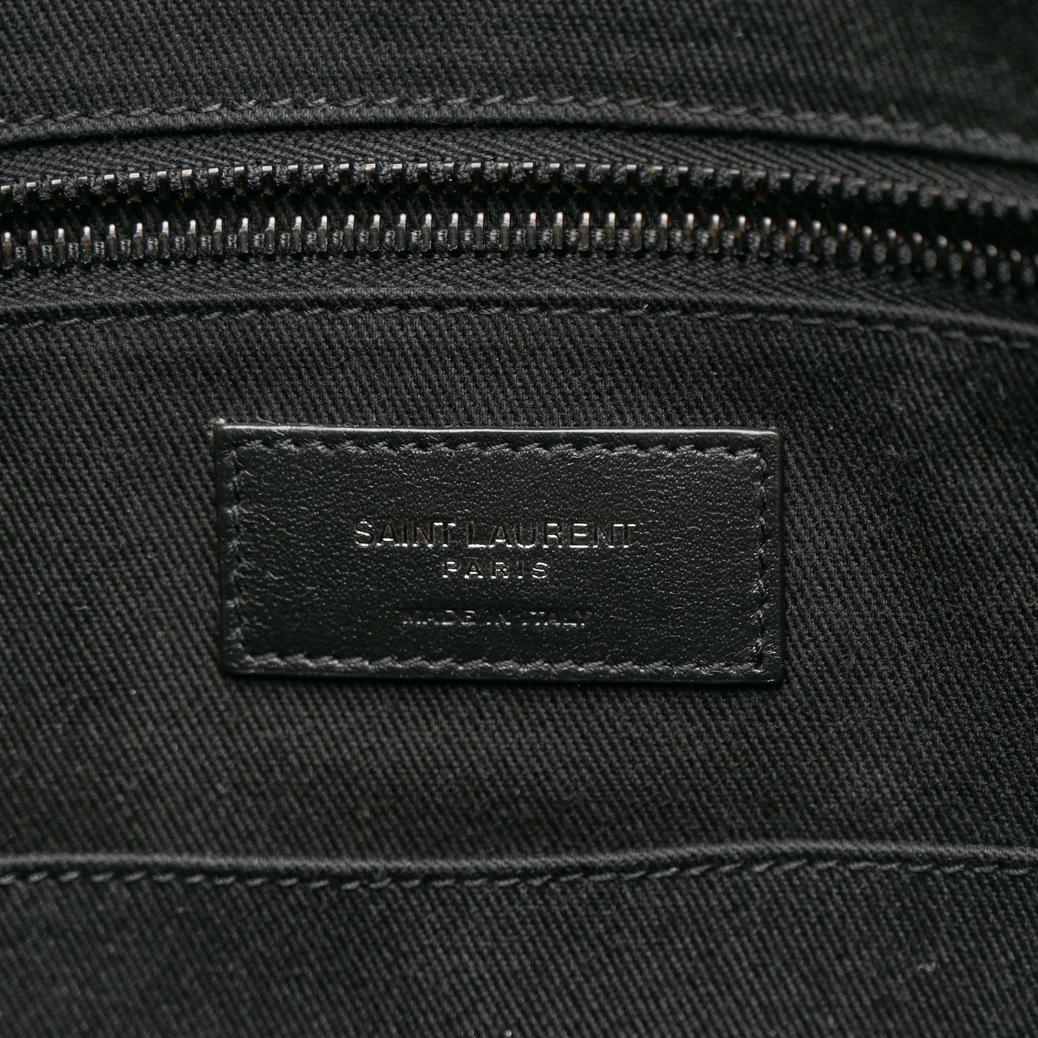 Saint Laurent Grained Calfskin Sac De Jour Briefcase Black 6 of 11