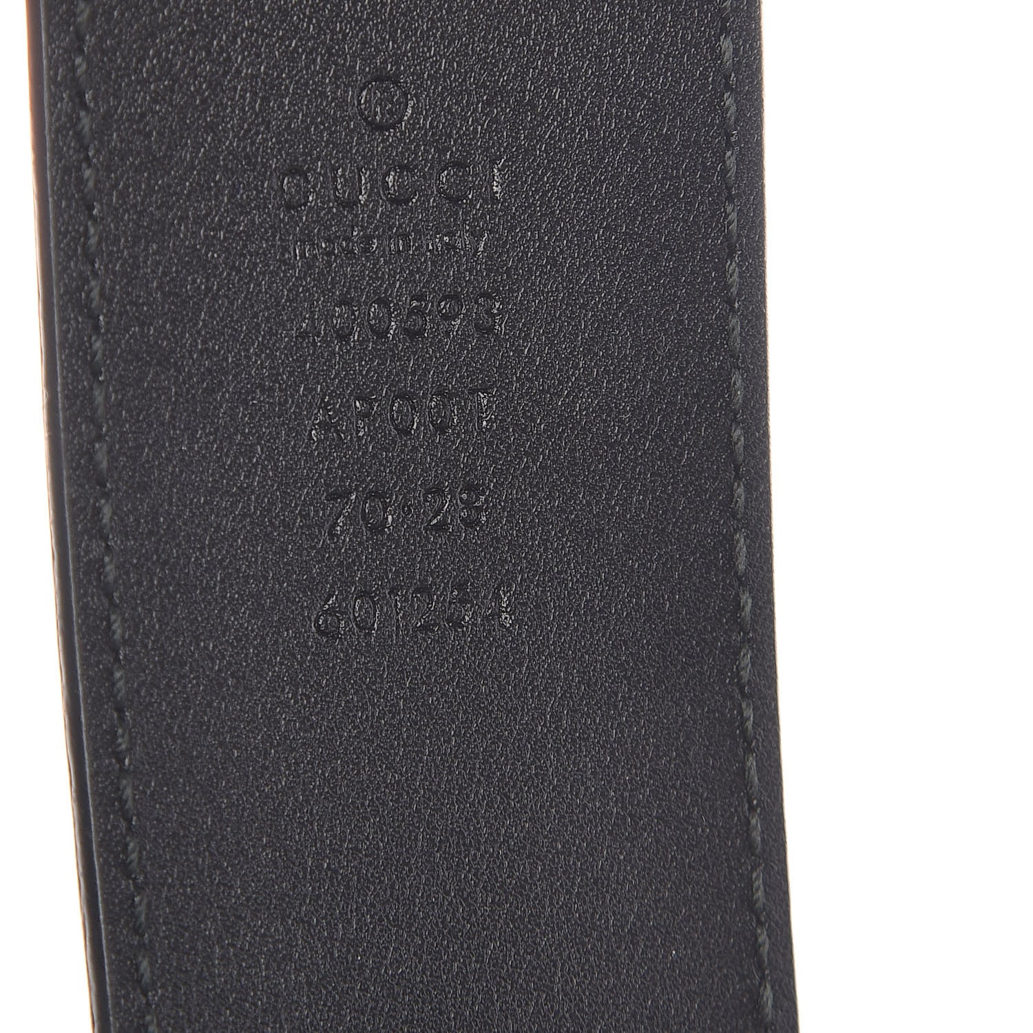 Gucci Calfskin Double G 40mm Belt 70 28 Black 4 of 9