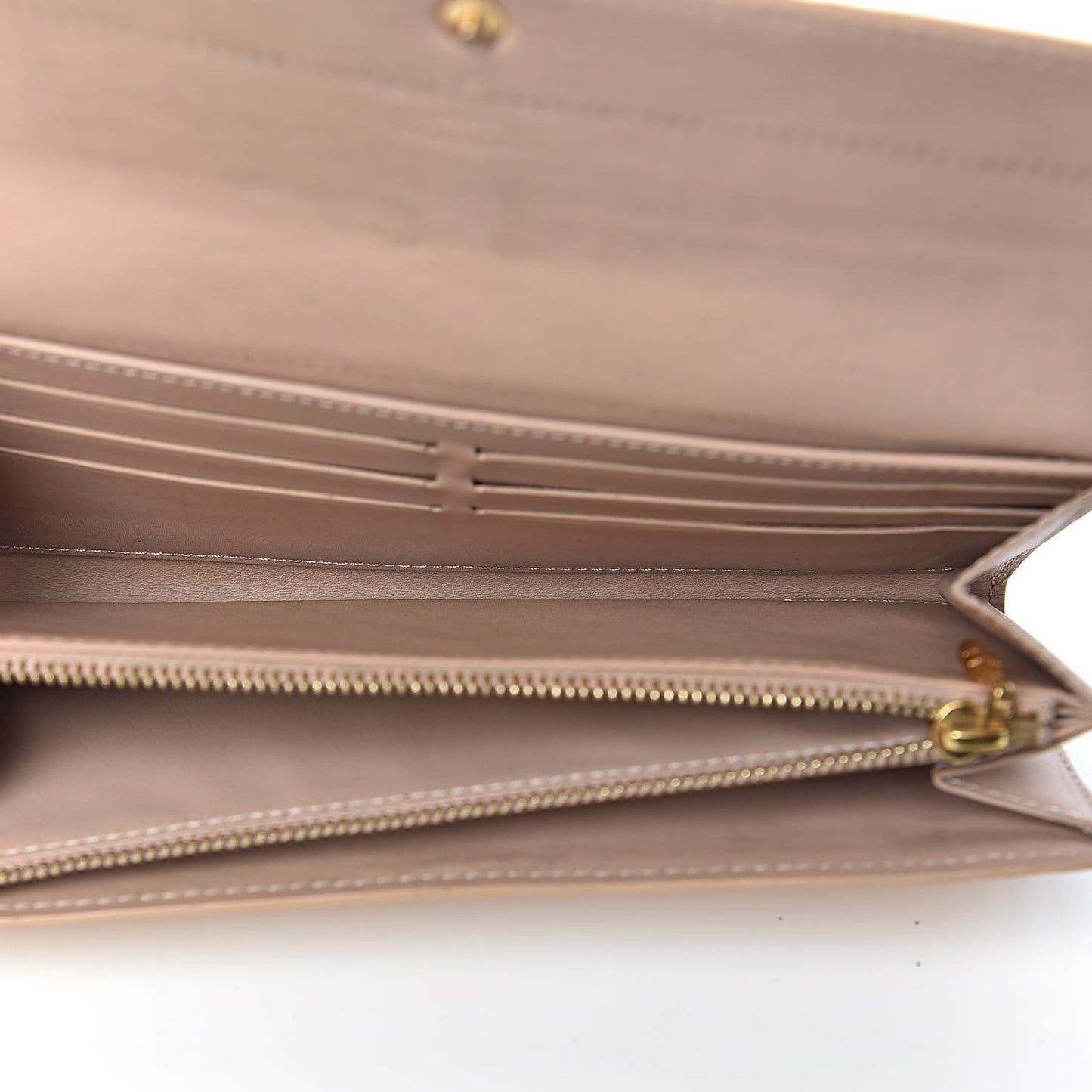 Vernis Sarah Wallet Noisette