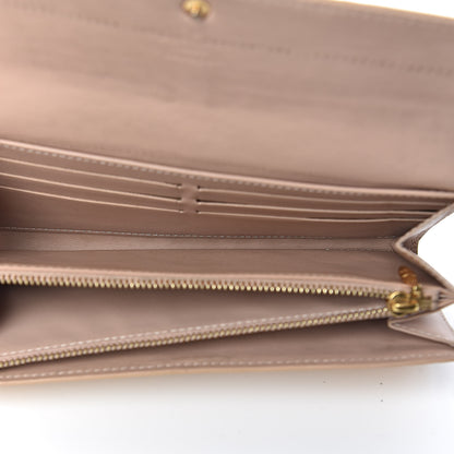 Louis Vuitton Vernis Sarah Wallet Noisette 5 of 14