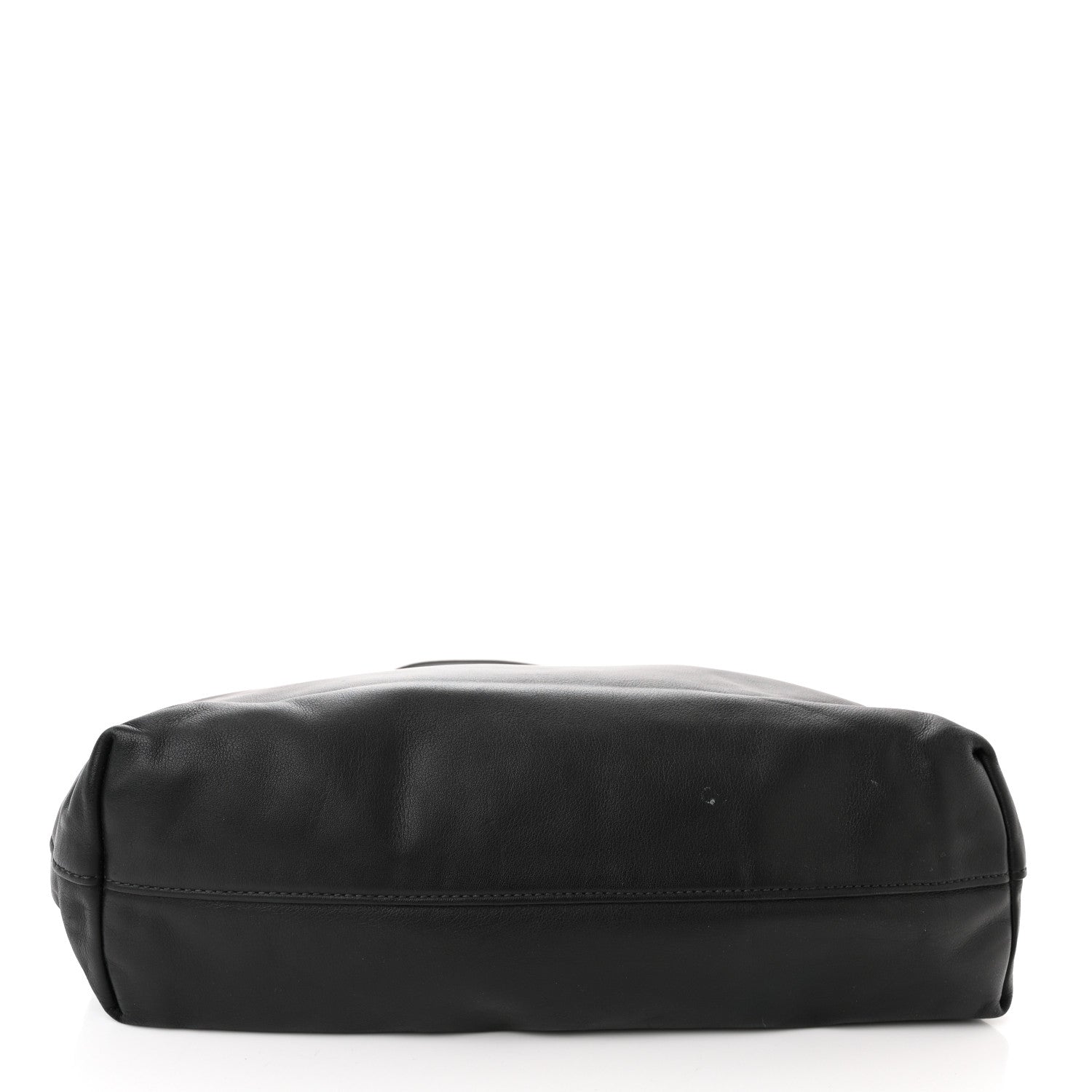 Prada Soft Calf Shopping Tote Black 4 of 15