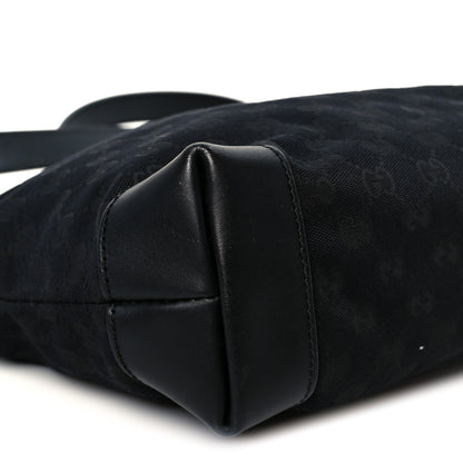 Gucci Monogram Messenger Bag Black 9 of 10