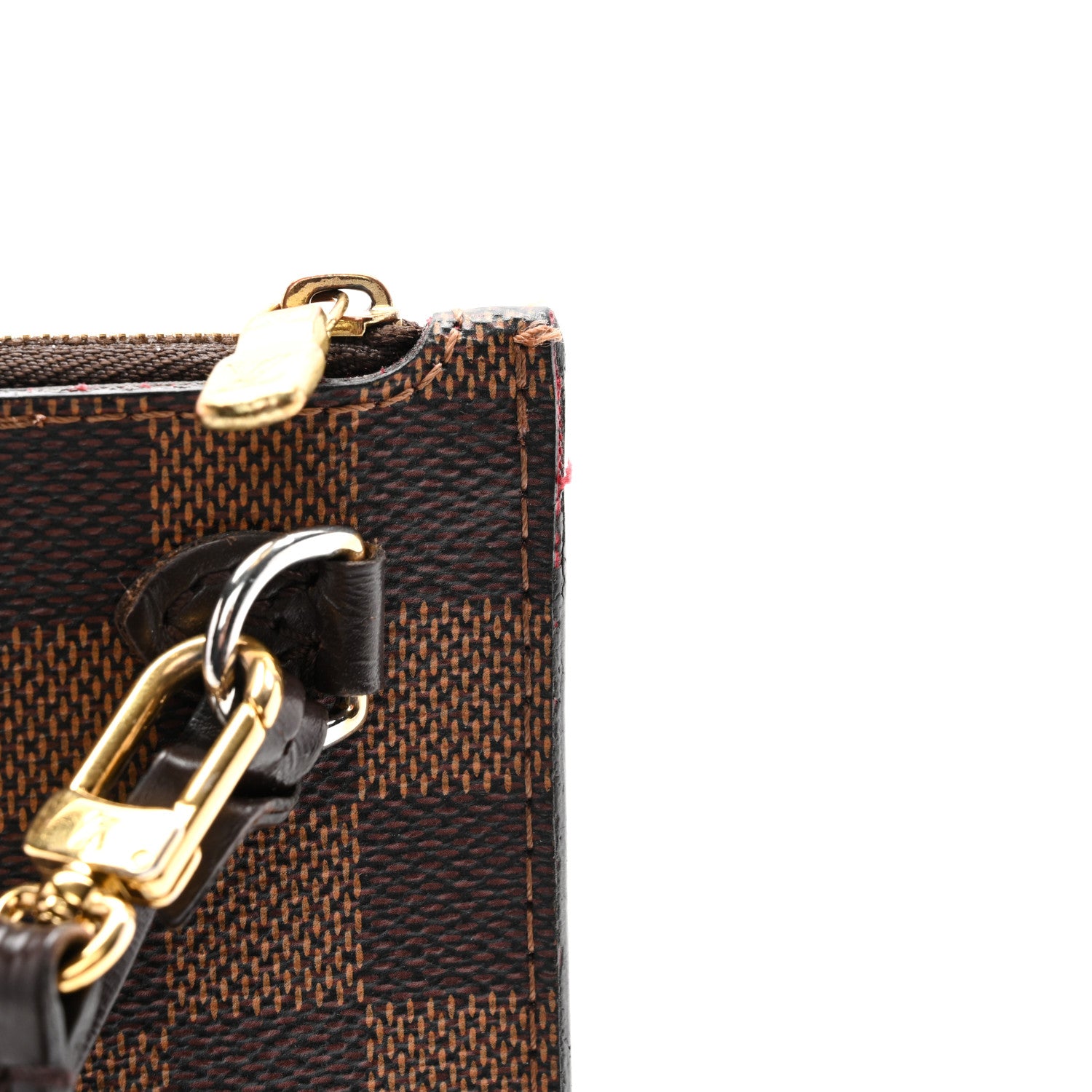 Louis Vuitton Damier Ebene Neverfull MM GM Pochette 10 of 11