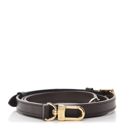 Louis Vuitton Calfskin 16mm Adjustable Shoulder Strap Brown 1 of 2